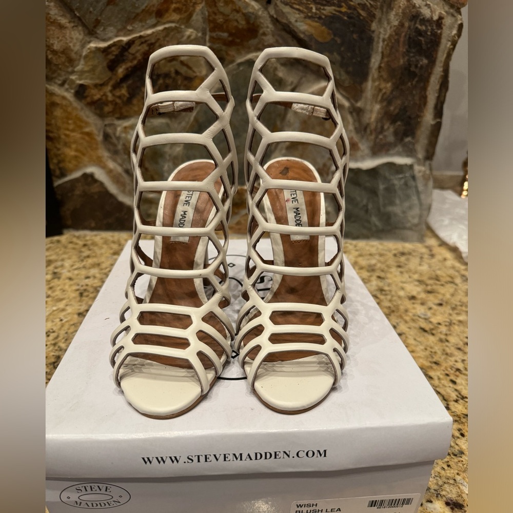 Steve Madden Caged High Heeled Sandals